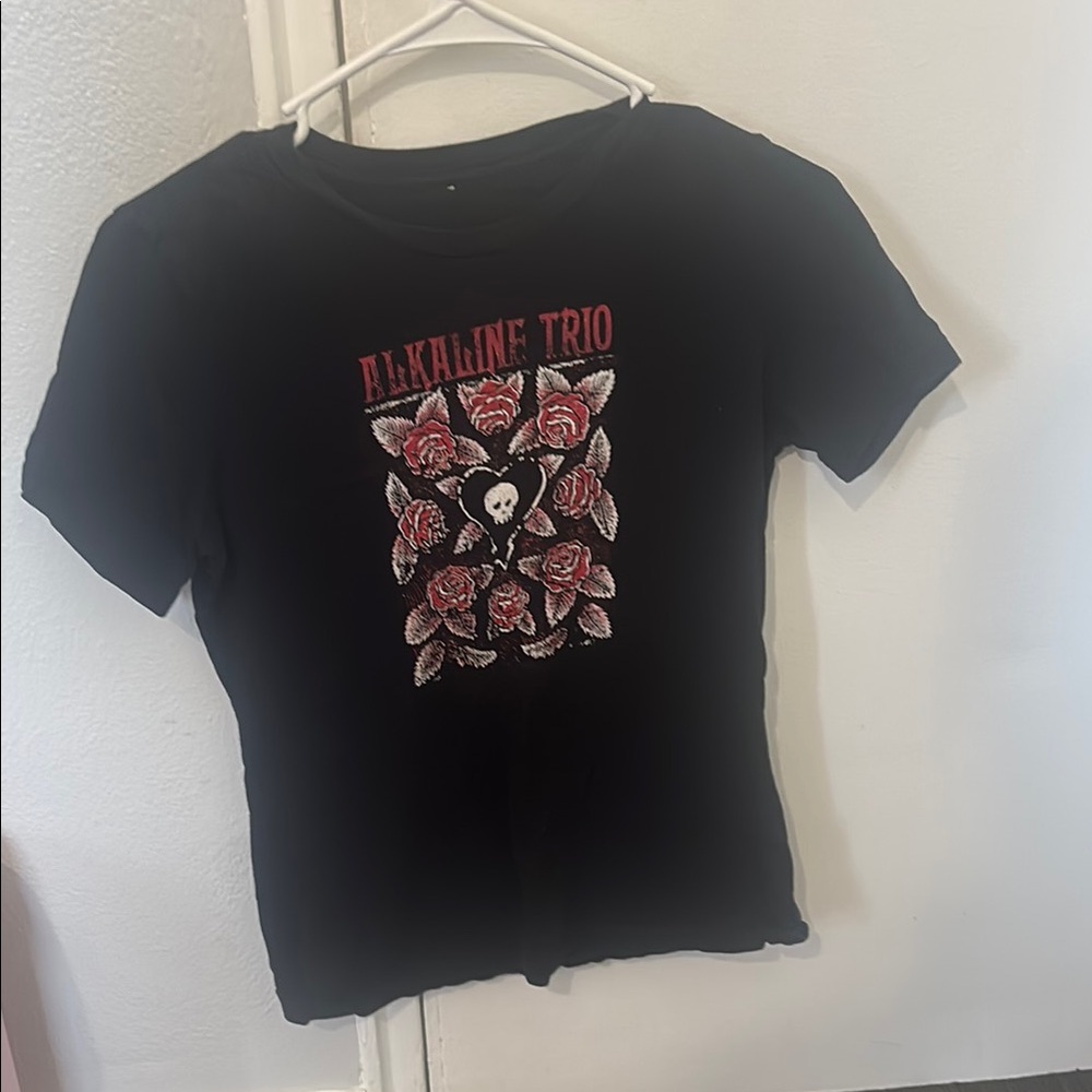 Black Graphic Women's Top